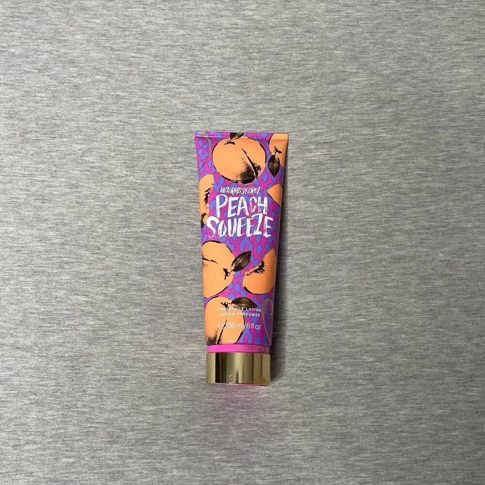 Victoria's Secret Limited Edition Peach Squeeze Full Size Body Lotion